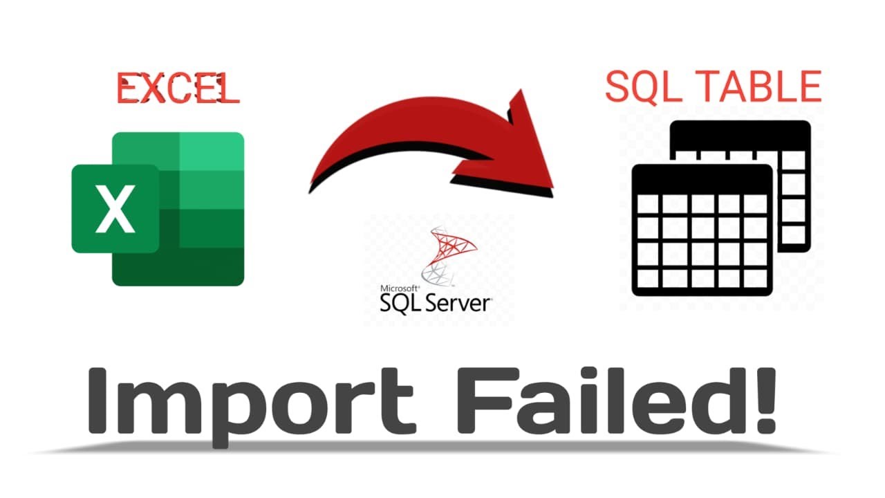 Excel to SQL Server Import Error | SSIS & Import Wizard Workaround ...