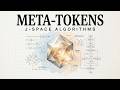 Surfacing AI Algorithms via J-Space Meta-Tokens