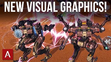 NEW Visual Graphics (Shield, Repair, Hit) / Test Server 4.8 / War Robots Future Update