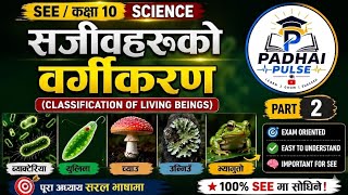 सजीवहरूको वर्गीकरण Part 2 | SEE 2083 मा सोधिने महत्वपूर्ण Topic