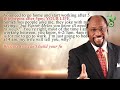 Build Your Life After 5: Don&#39;t Be Lazy- Dr Myles Munroe
