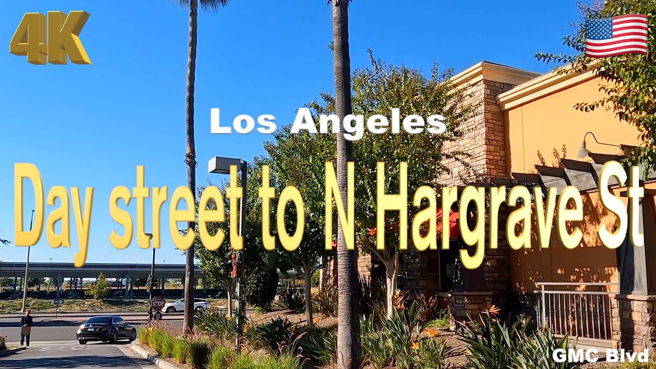 [4K]  Riverside County, Day street to N Hargrave St California USA in 2023 - Drive