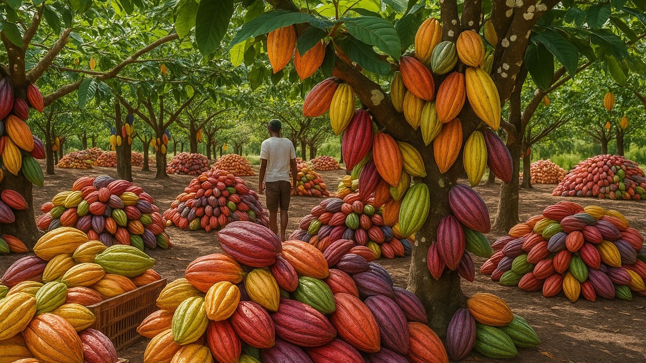 Cách Nông Dân Ghana Trồng Và Thu Hoạch Ca Cao – Hành Trình Biến Hạt Ca Cao Thành Socola Ngọt Ngào