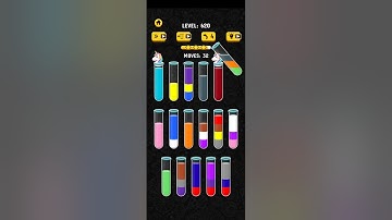 Map 620 Solution||Color Water Sort 3D!