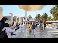 4K Malaga Spain 🇪🇸 -  A Walk Along Palmeral de Las Sorpresas Promenade | Costa del Sol 2023