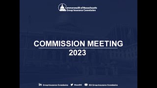 GIC Commission Meeting - May 18, 2023