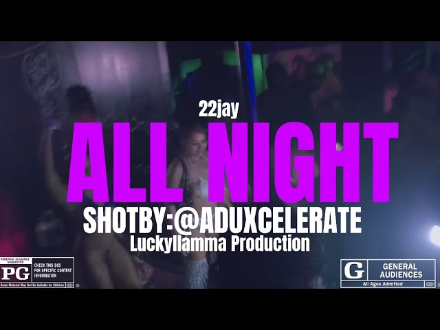 Watch 22jay - ALL NIGHT (Music Video) on YouTube Watch 22jay - ALL NIGHT (Music Video) on YouTube
