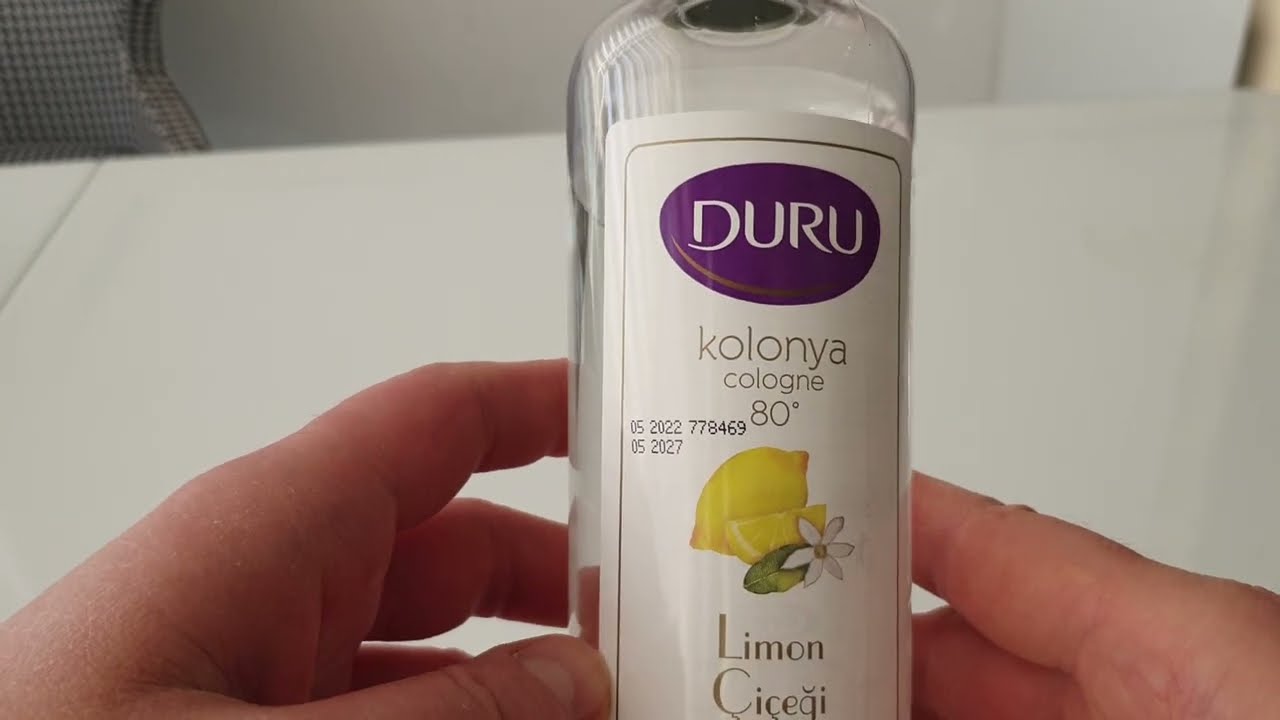 Duru Limon Çiçeği Kolonyası