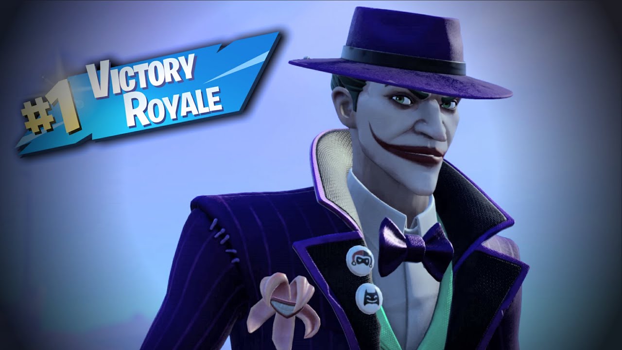 FORTNITE JOKER Last Laugh Bundle Win *NO COMMENTARY*