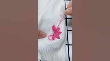 Learn to Fix Hole in Clothes Part 1778 #shorts