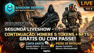 SORTEIO DE PACKS NFTS! Tudo sobre a Nova Season 16 do NFT Battle Miners