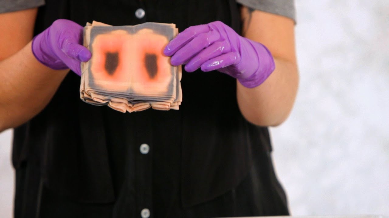 How to Tie Dye with Bleach | Tie Dyeing - YouTube
