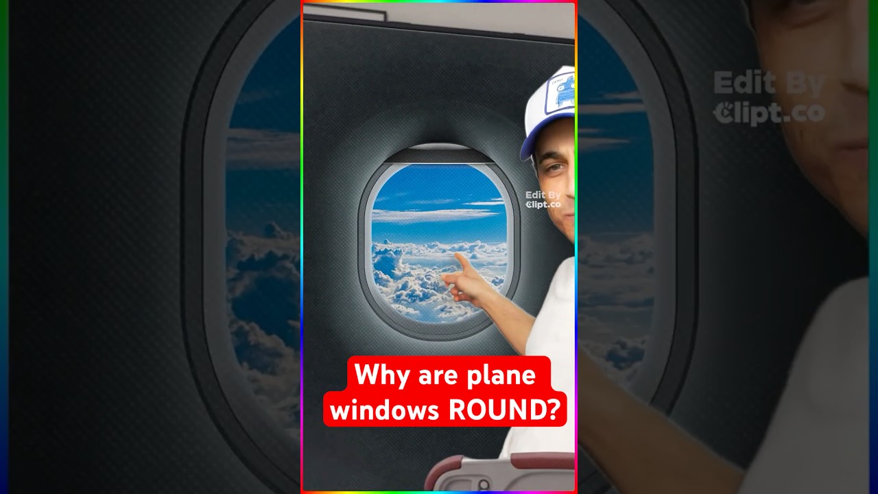 Why are plane windows ROUND??
