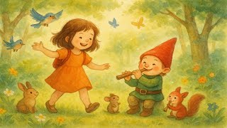 The Little Girl and the Hungry Gnome - A Heartwarming Kids Storybook Animation