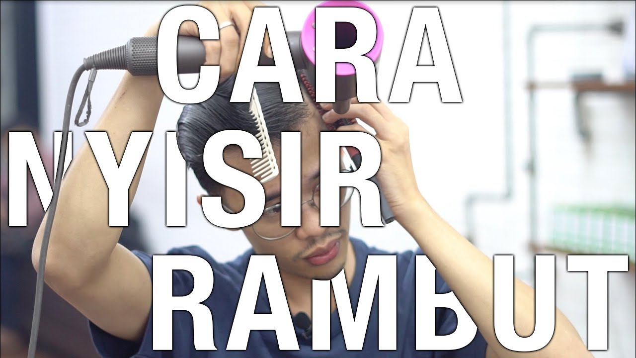  Cara  Nyisir Styling Rambut  Pria  YouTube