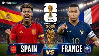 eFootball PES 21 Gameplay | Fifa World Cup 2026 Live Simulation