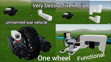 Smallest Unmanned War Vehicle in Evertech Sandbox