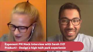 Mock Product Manager Interview (VP Product): Redesign City Park Experience