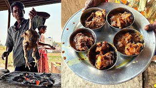 झोपड़ी वाला ढाबा of Jharkhandi Tribals | feeding 100 of people Unlimited chicken & Rice @ ₹30/- only