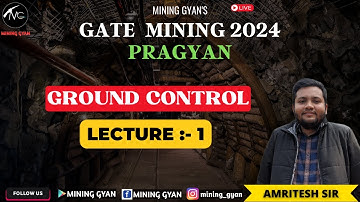 Ground Control || Pragyan || gate mining  New Batch || by Amritesh Sir || Mining gyan.