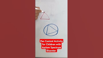 Pen Control Activity for Children with Autism Spectrum Disorder