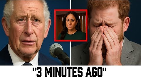 Prins Harry breekt in tranen uit nadat koning Charles eindelijk de stilte over Meghan Markle verbrak
