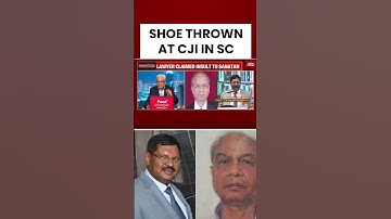 Shoe Thrown at CJI in SC; Opposition Blames BJP for 