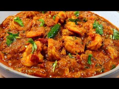 MASALA SHRIMP RECIPE EASY amp QUICK  PRAWN MASALA CURRY