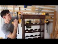Building a Custom Wooden Wine Rack!