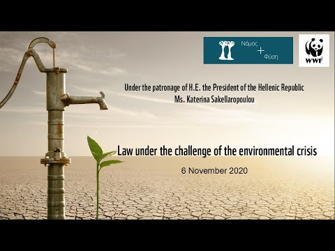 Conference: Law under the challenge of the environmental crisis - Part 2