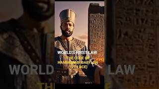 The First Law in Human History | Hammurabi’s Code Explained –How Justice Was Born #aihistory #shorts