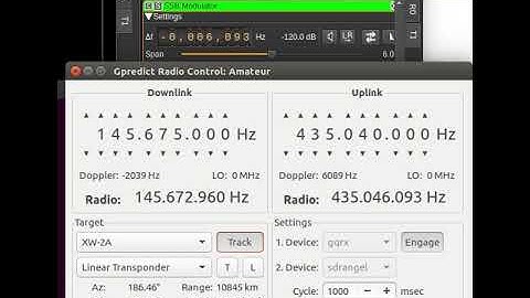 sdrangel gpredict python connector for doppler correction