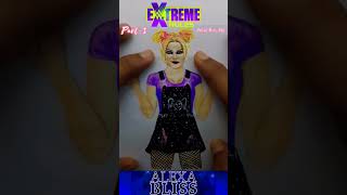 Alexa Bliss wwe journey art|Part-3 |8 attires|Vertical|ATA.