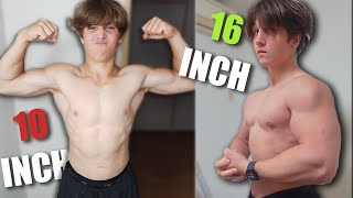 How I Grew My Arms to 16 Inches