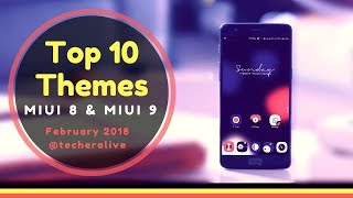 Top 10 Fresh New Themes For MIUI 8 And MIUI 9 | February 2018 | Redmi Note 4 | Redmi 4 | Redmi 5a screenshot 2