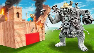 Can ZOONOMALY BOSS break into my FORT?! (Garry's Mod Sandbox)