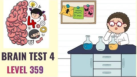 🧠 Brain Test 4 Level 359 | Doctor Worry must concoct a green potion | Walkthrough