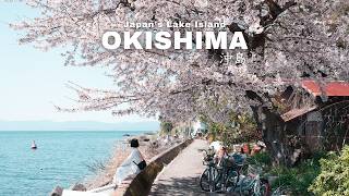 Spring on the Floating Village of Lake Biwa 🌸 Okishima Island, Shiga | Japan Travel vlog screenshot 3