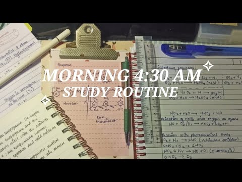 STUDYING CAUSE GIVING UP SOUNDS WRONG🥲 MORNING STUDY ROUTINE✧#vlog #yt