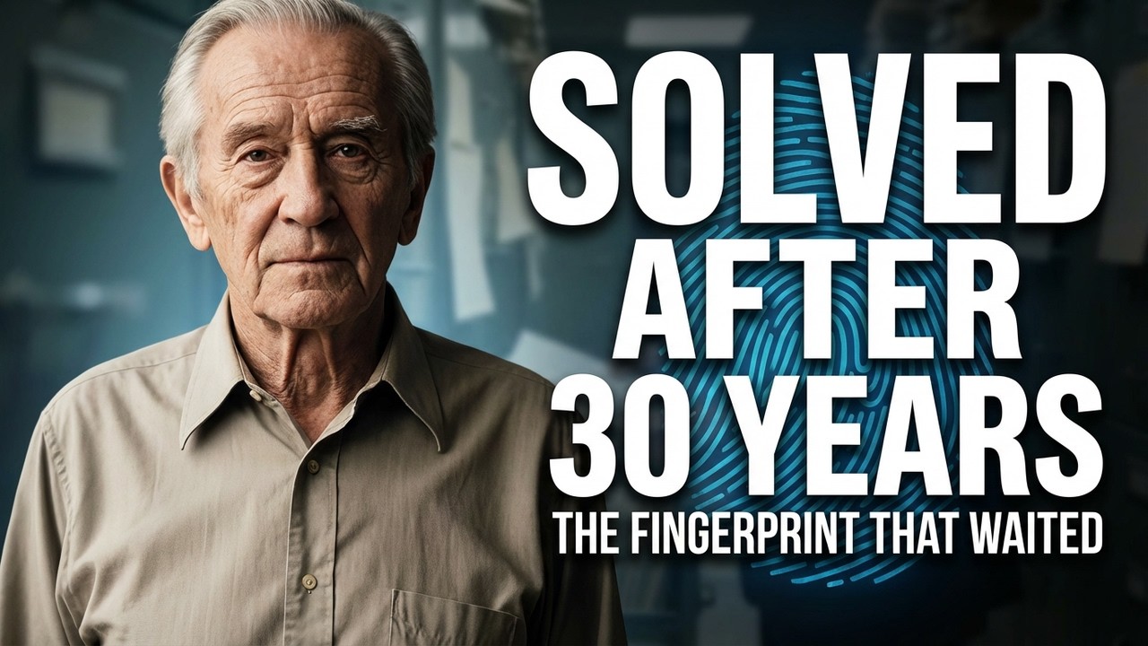 Этот отпечаток пальца наконец-то поймал его спустя десятилетия.