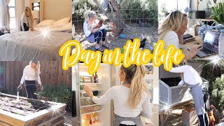 DAY IN THE LIFE // RESTOCKING THE KITCHEN // GARDENING 2024 // GETTING READY FOR SUMMER