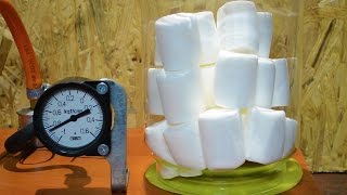 Vacuum Chamber Vs Coca Cola Shaving Cream And Marshmallows Experiments