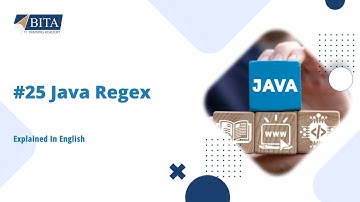 Java Regex | Regular Expression in Java | Java Basics | Regex Tester Tool| BITA Academy