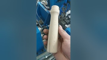 Auto feeding CNC wood lathe machine for wooden handle pan handles