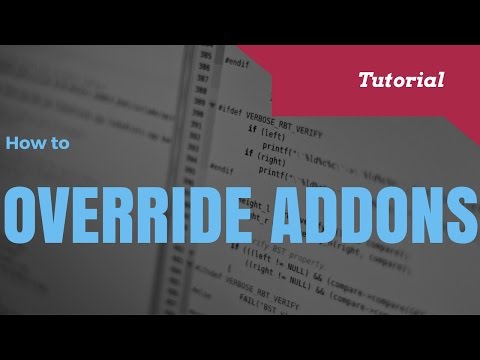 How To Override Ember.js Addons