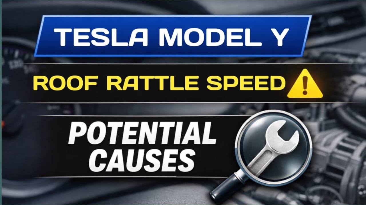 Стеклянная крыша Tesla Model Y дребезжит на высоких скоростях – объяснение возможных причин.
