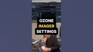 Ozone Imager Settings
