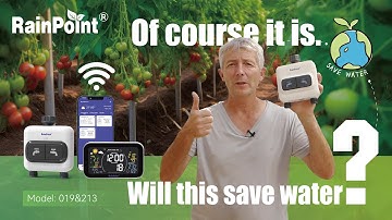 #RainPoint | Smart Gardening,Smart Watering:Smart+ 2-Zone Water Timer (It