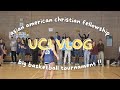 Uc irvine vlog  basketball good food fellowship 