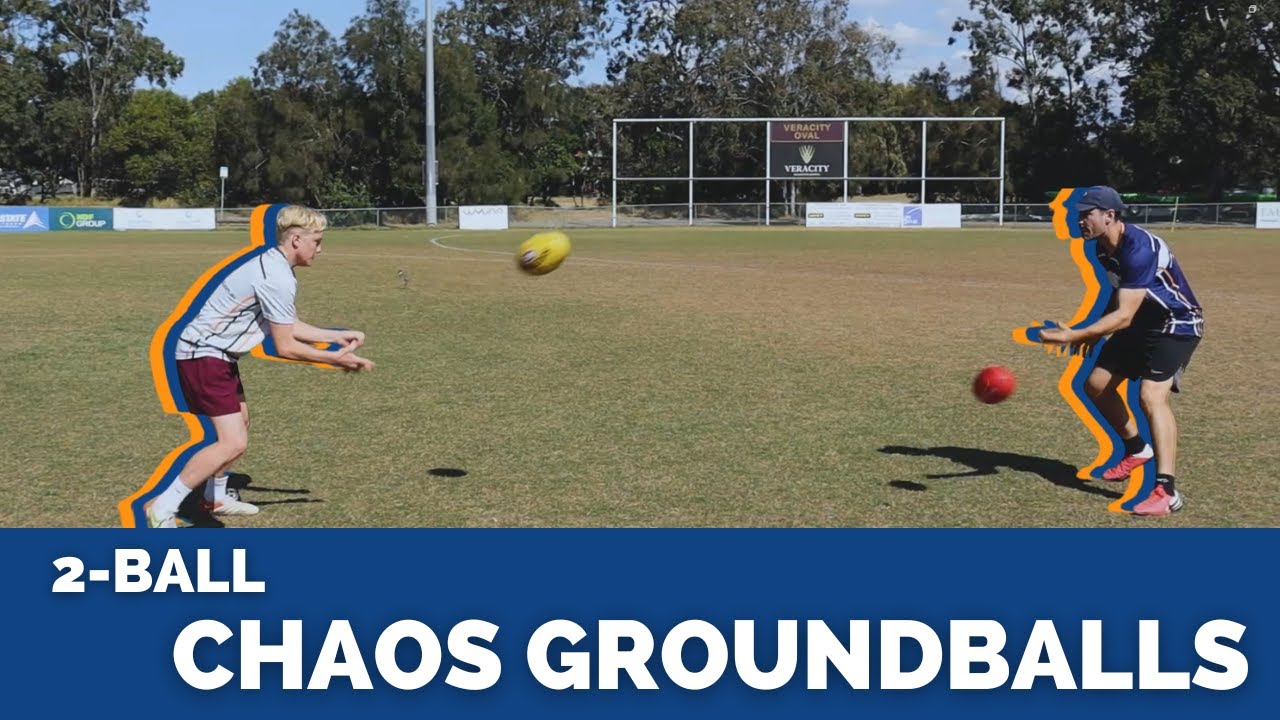 2-Ball Chaos Groundballs
